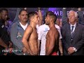 Gennady Golovkin vs. Kell Brook COMPLETE Weigh in and Face Off video- London, England