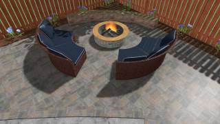 3D Paving Stone Patio Design By Bayside Pavers