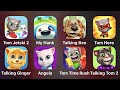 Tom Jetski 2, My Hank, Talking Ben, Tom Hero, Talking Ginger, Tom Time Rush, Talking Tom 2