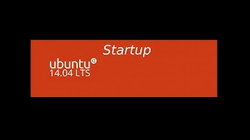 Ubuntu 14.04 Login Screen & Startup Sound