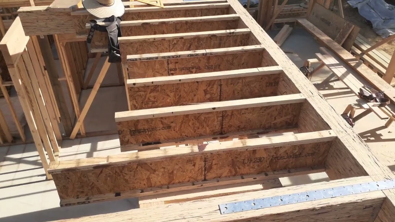 California Roof Framing | Installation TJI 230 | Trus Joist TJI 230 | Trus Joist Engineered Lumber