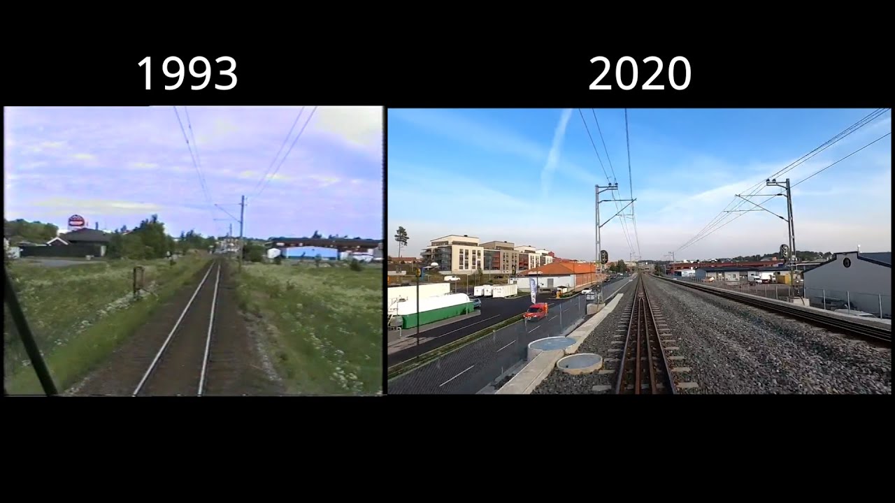 STOCKHOLM SUBURBS - 1993 vs 2020