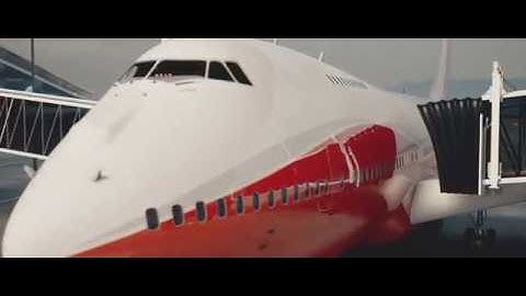 Drive Through Airport Concept Design Visualization (Student work)