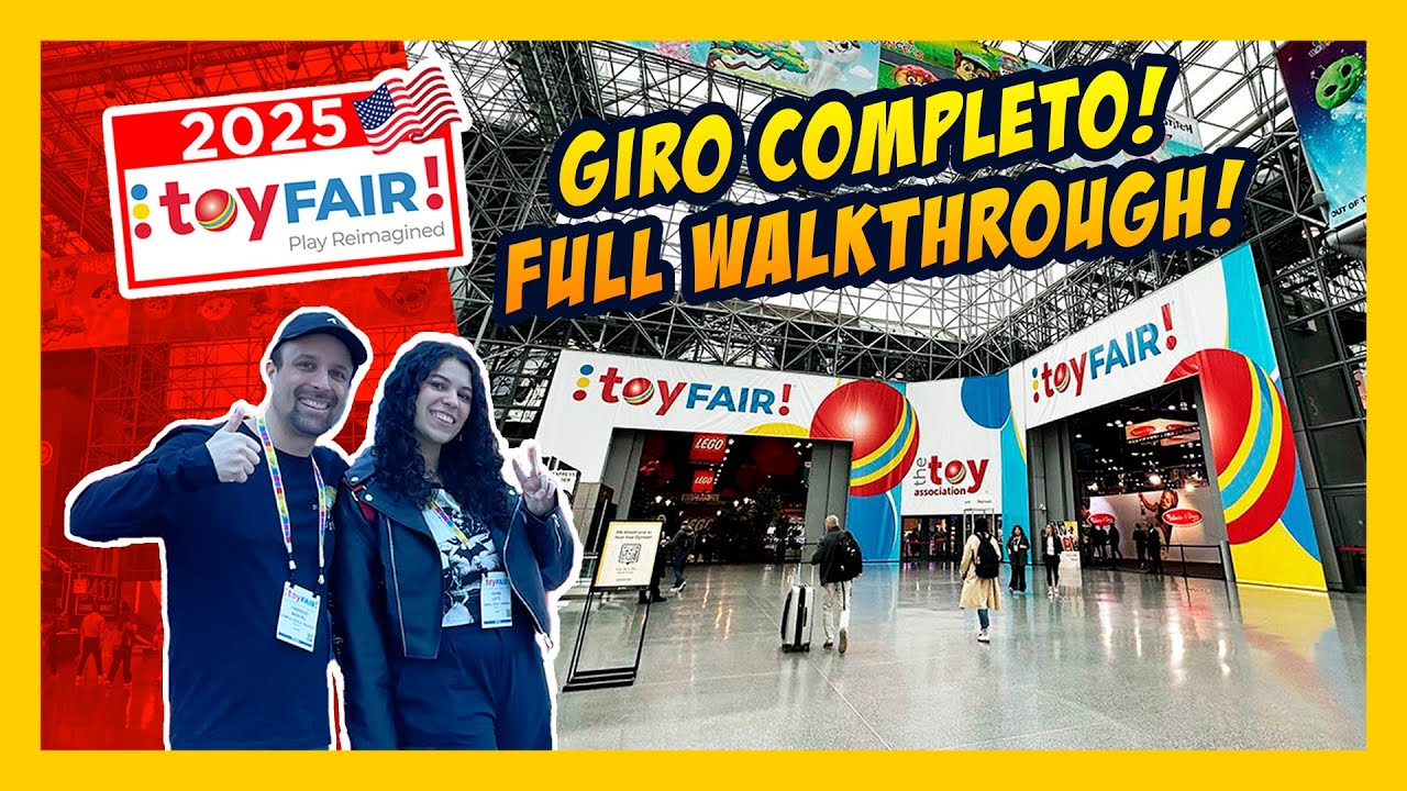 New York Toy Fair 2025: Giro Completo! Sinta-se na Feira Internacional de Brinquedos de Nova York