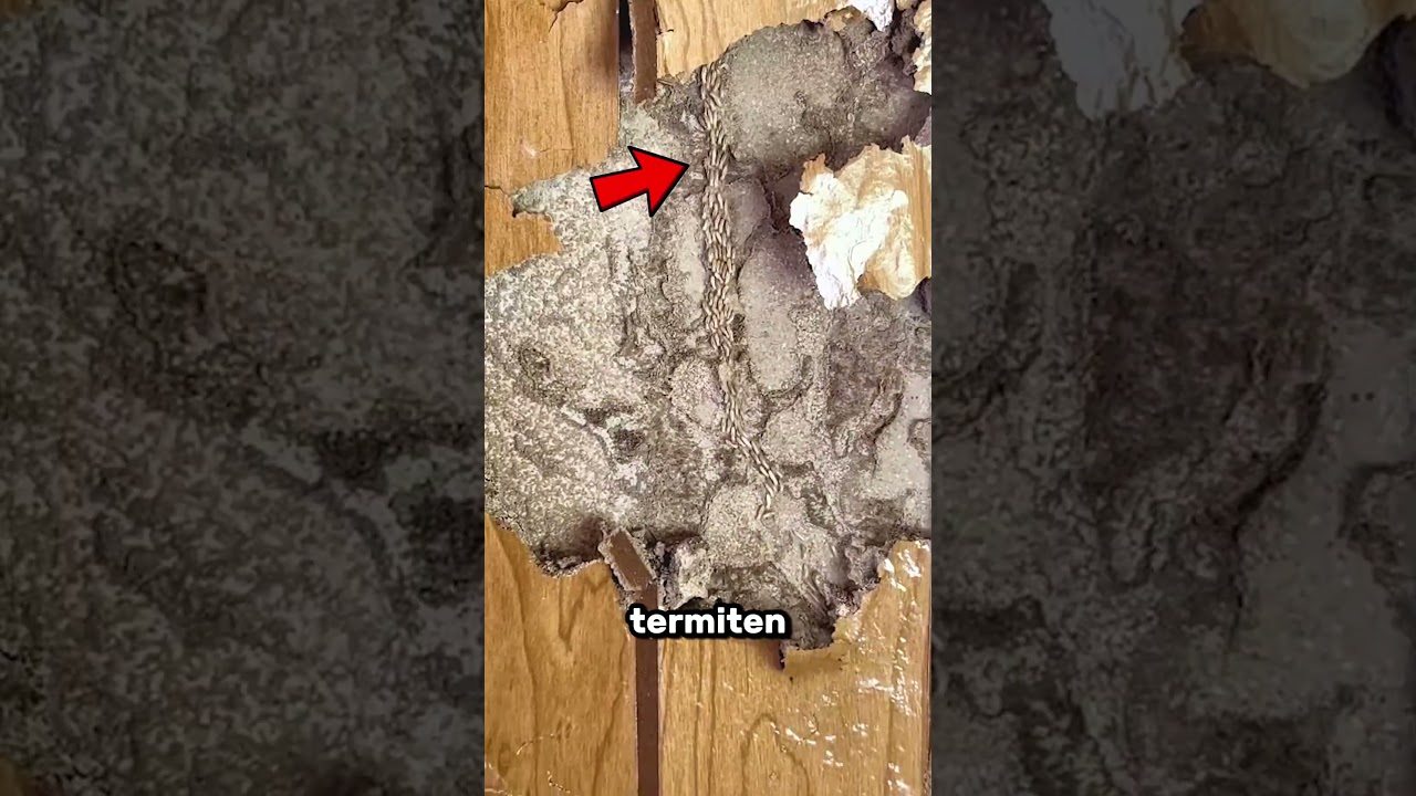 500 000 термитов атаковали деревянный дом!