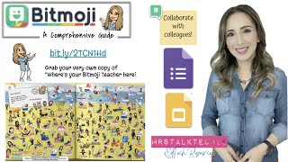 Collaborate with Colleagues: Where's my Bitmoji Teacher!