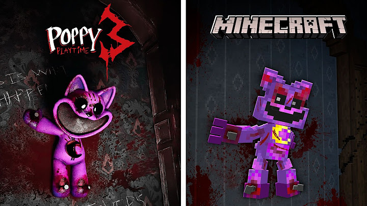 Criei o TRAILER de POPPY PLAYTIME 3 FanMade No Minecraft !