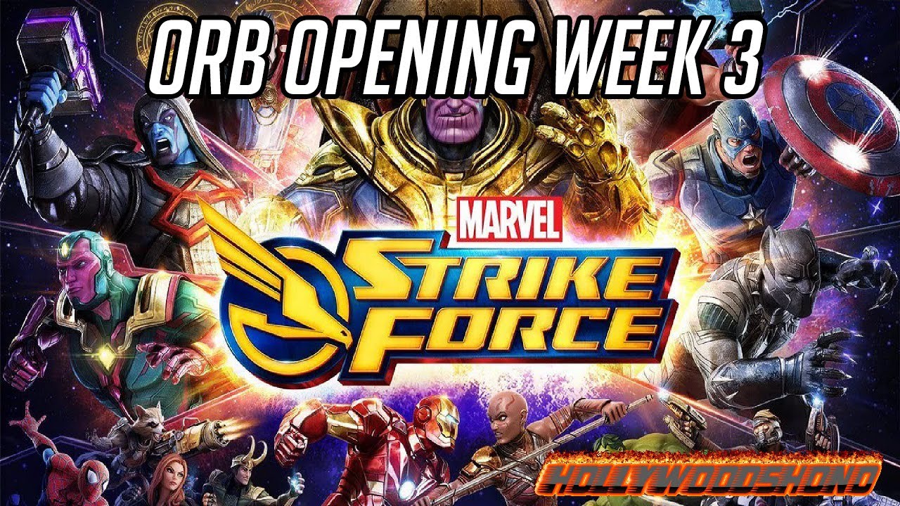Marvel Strike Force - HollywoodShono's Monday Orb Opening Week #3, a Juicy Mega Orb New Character