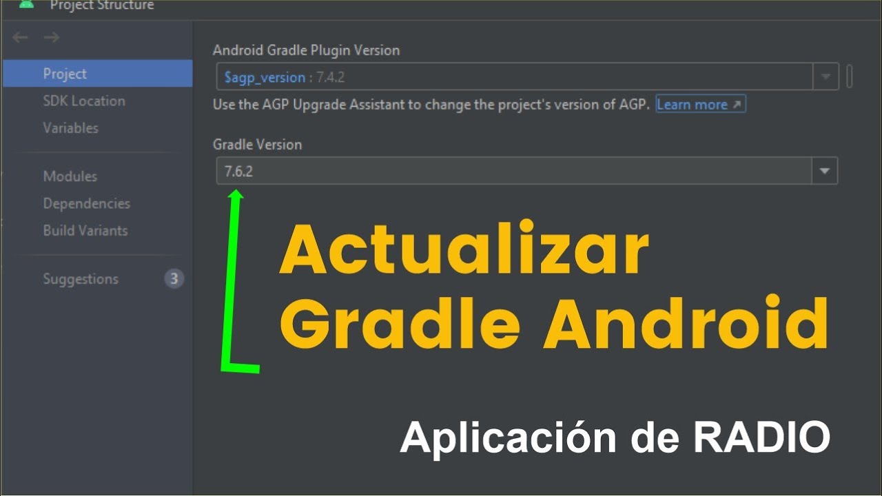 Cómo actualizar Android Gradle Plugin - App de RADIO - YouTube