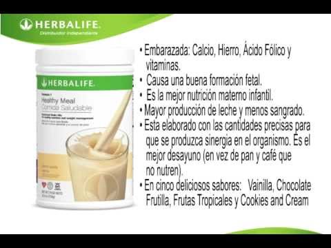 batido herbalife que contiene