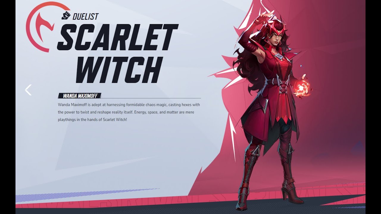 Marvel Rivals: Scarlet Witch Reality Erasure with Barrier