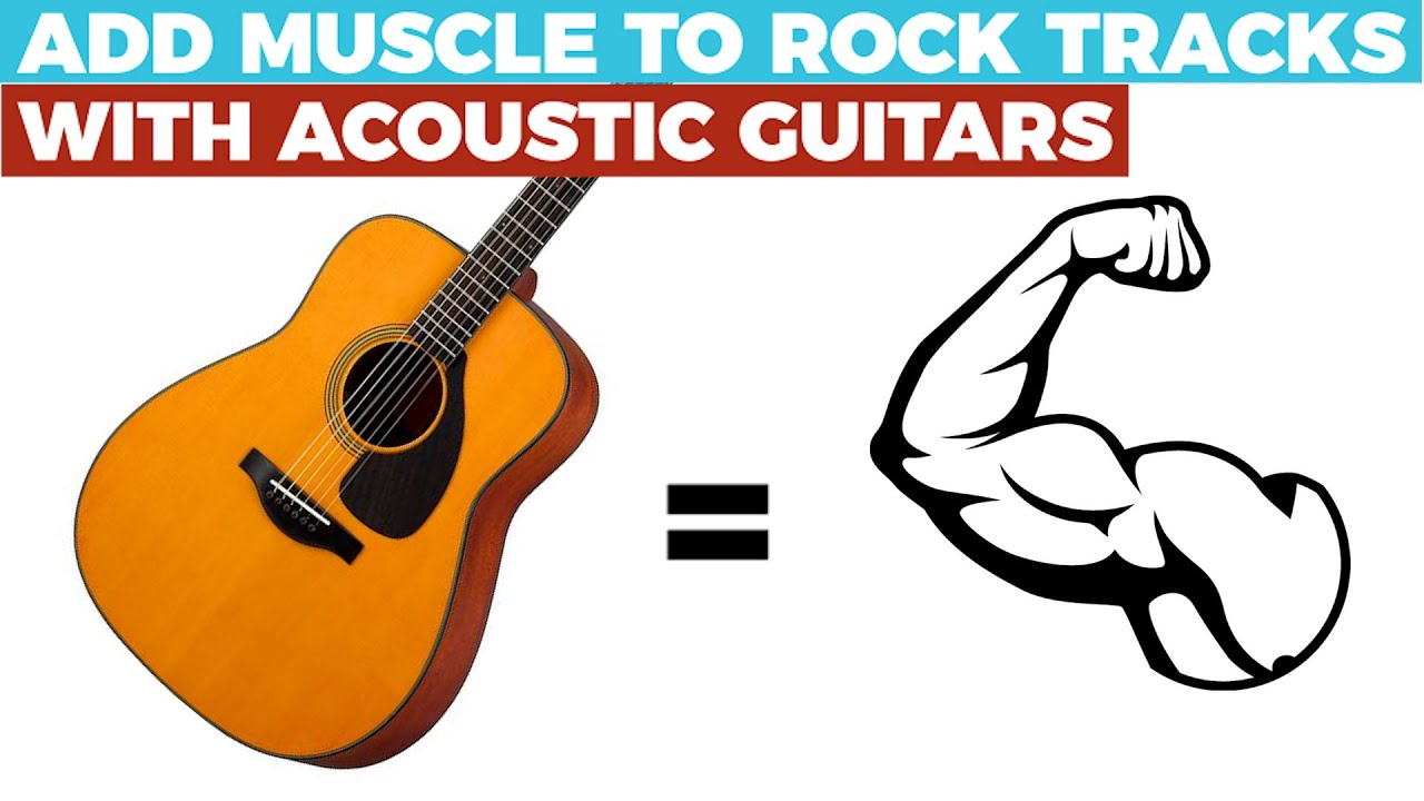 How Acoustic Guitars Can Add MUSCLE to Rock Songs (ft. $200 Yamaha)