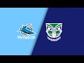 NRL Full Match Replay 2025: Sharks vs Warriors | Witzer Pre-Season Week 1