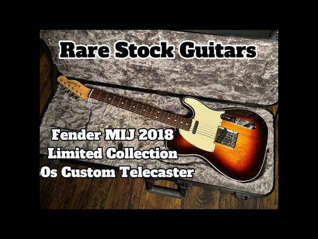 ギター Fender 2018 limited custom telecaster Fender MIJ 2018 Limited Collection 60s Custom Telecaster