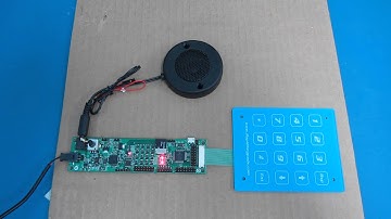 Capacitive Touch Audio Demo