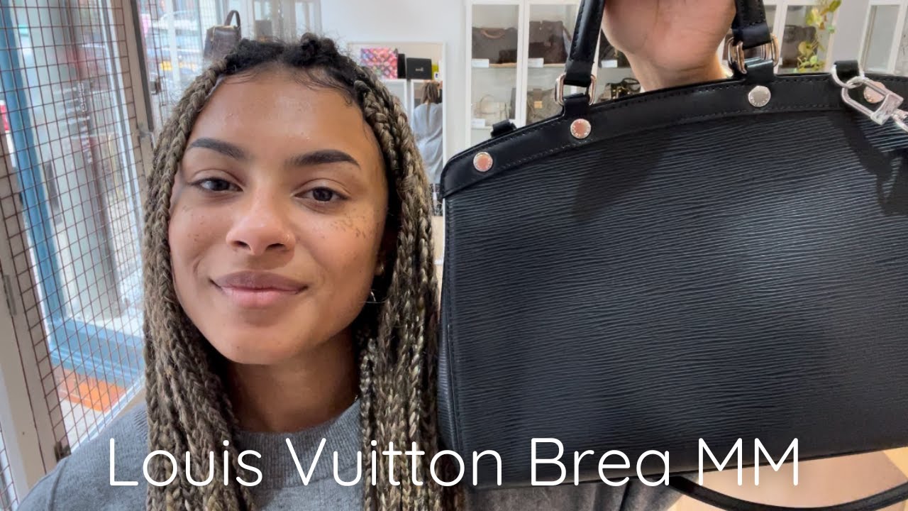 Louis Vuitton Black Epi Leather Brea GM Bag in 2023