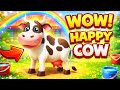 👉 WOW! Happy Cow 🐄 | Fun Animal Video for Kids 🌈✨