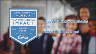 Colorado Succeeds: Transformational Impact in a Middle School award