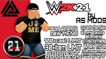 WR3D 2K21 MOD RELEASED BY AS MODS MEDIAFIRE DOWNLOAD LINK IN DESCRIPTION
