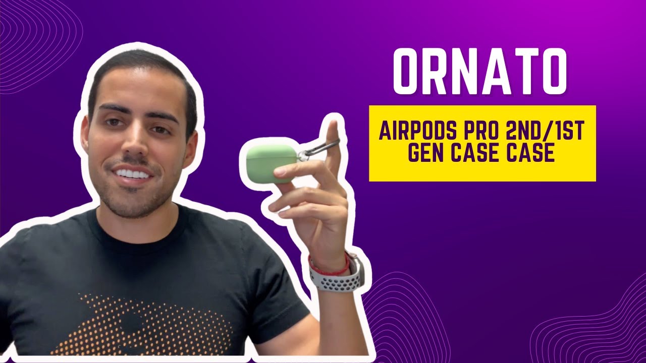 ORNARTO AirPods Pro 2 Case Kit with Keychain in Light Green Unboxing and Review