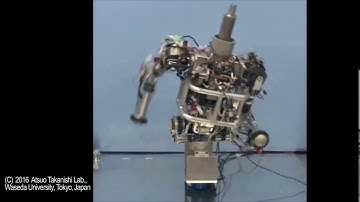 2016 Bipedal Running Robot: Running movement of upper body