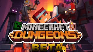PLAYING MINECRAFT DUNGEONS