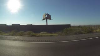 AZ SR 85 North over Gila River to I-10 East, Buckeye, Arizona, 5 November 2016 GP035573