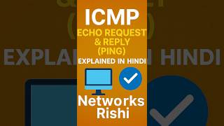 ICMP Echo Request & Reply – ICMP Ka Sabse Famous Message Explained in Hindi #shorts #networksrishi