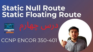 Lesson 04   Null and Floating Static Route