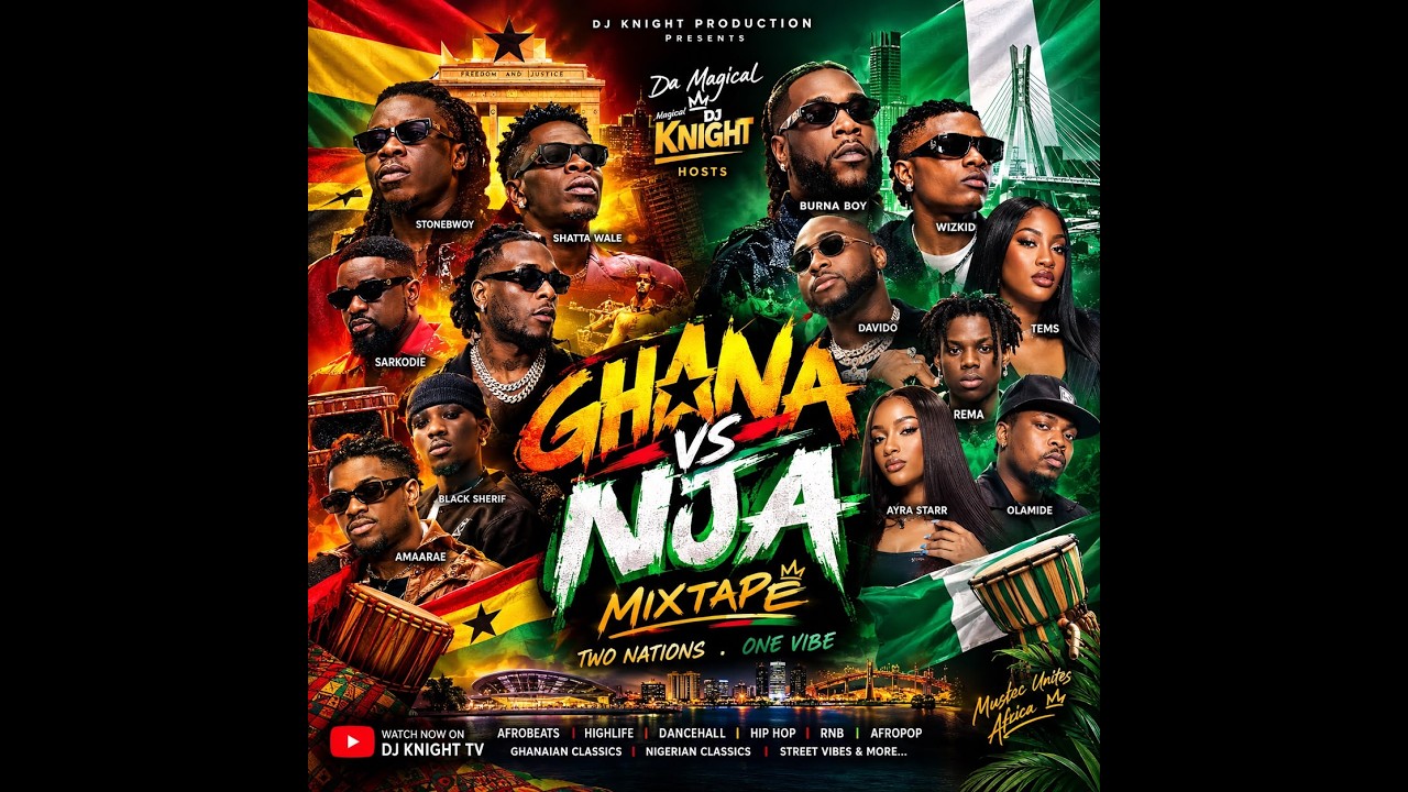 THE ULTIMATE GHANA vs NIJA PARTY MIXTAPE cover