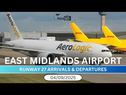 East Midlands Airport LIVE 04Sep25 #live #aviation #fyp #livestream #airport