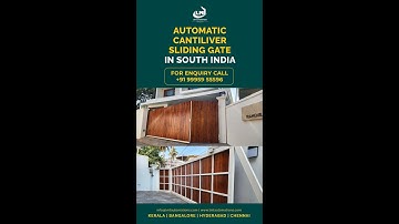 AUTOMATIC CANTILEVER TRACKLESS SLIDING GATE