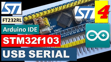 ✅ STM32F103 | ARDUINO IDE | USB SERIAL Program Yükleme...