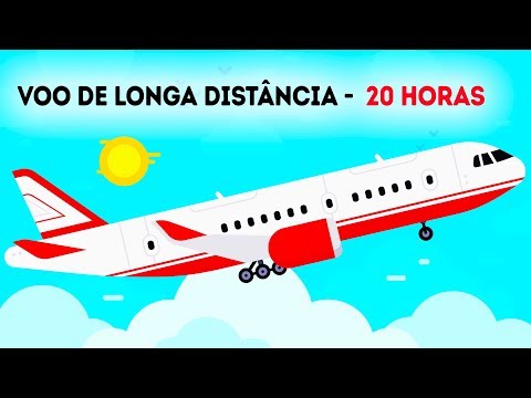 Vídeo: Os Sete Vôos Mais Longos Do Mundo São Perfeitos Para Quem Odeia Escalas