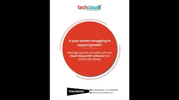Is Your System Struggling to Support Growth? | Cloud-Based ERP Software by Tech Cloud ERP