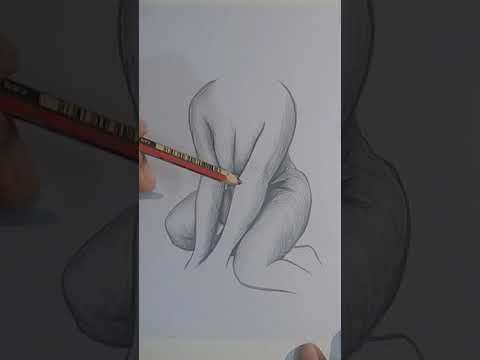 How To Draw Naked Body How To Shade Pencil Art Youtube