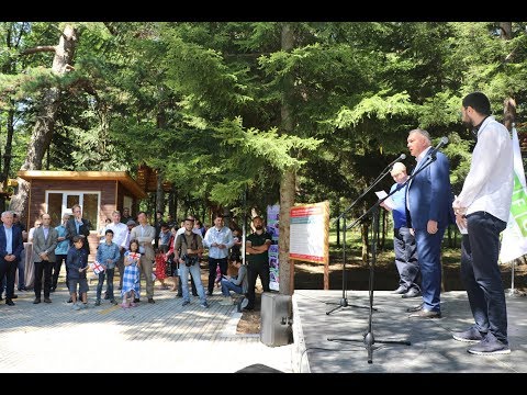 ალგეთის ეროვნულ პარკში ვიზიტორთა ცენტრი და თოკების პარკი გაიხსნა