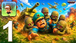 Zombie Crowd - Gameplay Walkthrough Part 1 - Eat All Humans (iOS, Android) screenshot 1