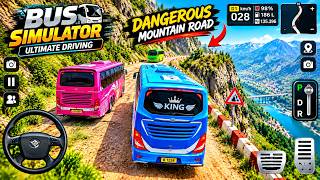 Dangerous Mountain Road Bus Driving 😱 | Bus Simulator Indonesia (BUSSID) #2 screenshot 5