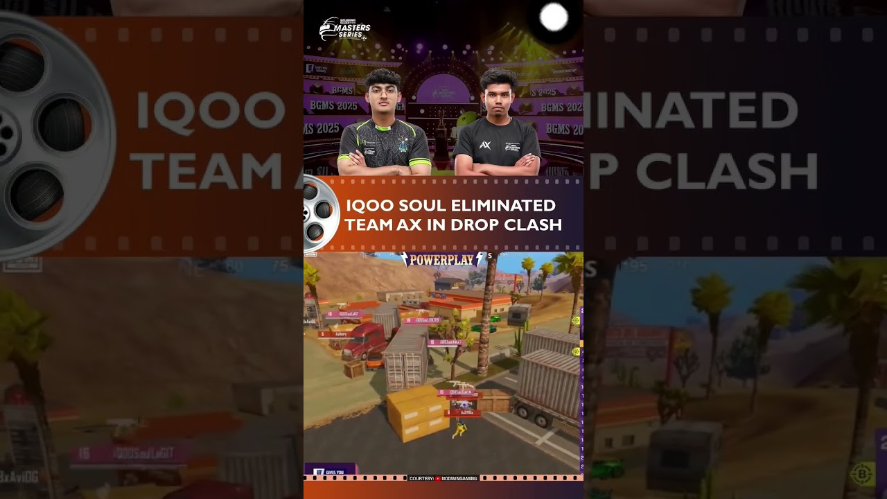 iQOO SouL eliminate TEAM AX In drop clash😱🤯