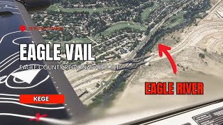 Landing In Eagle Vail Colorado Eagle County Regional Airport Kege