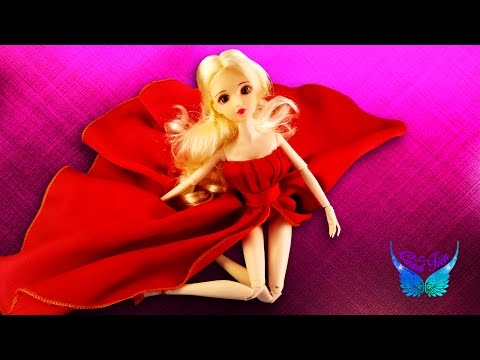 Video May Váy Dạ Hội cho Búp Bê ĐƠN GIẢN nhưng SIÊU ĐẸP |... - youtube