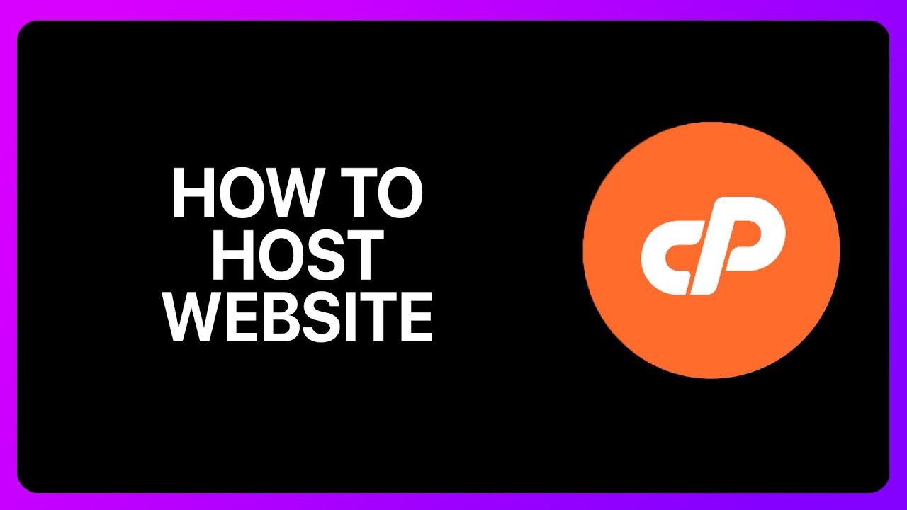 How To Host Website Using cPanel Tutorial - YouTube