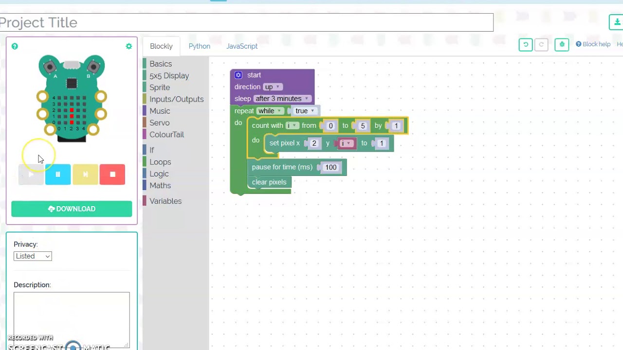 CodeBug - Simple iteration (loop) - YouTube