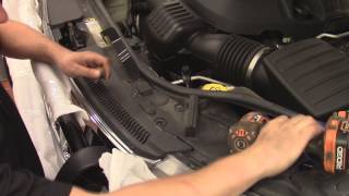 How to Install a Westin Sportsman Grille Guard 2011 Jeep Grand Cherokee WK2