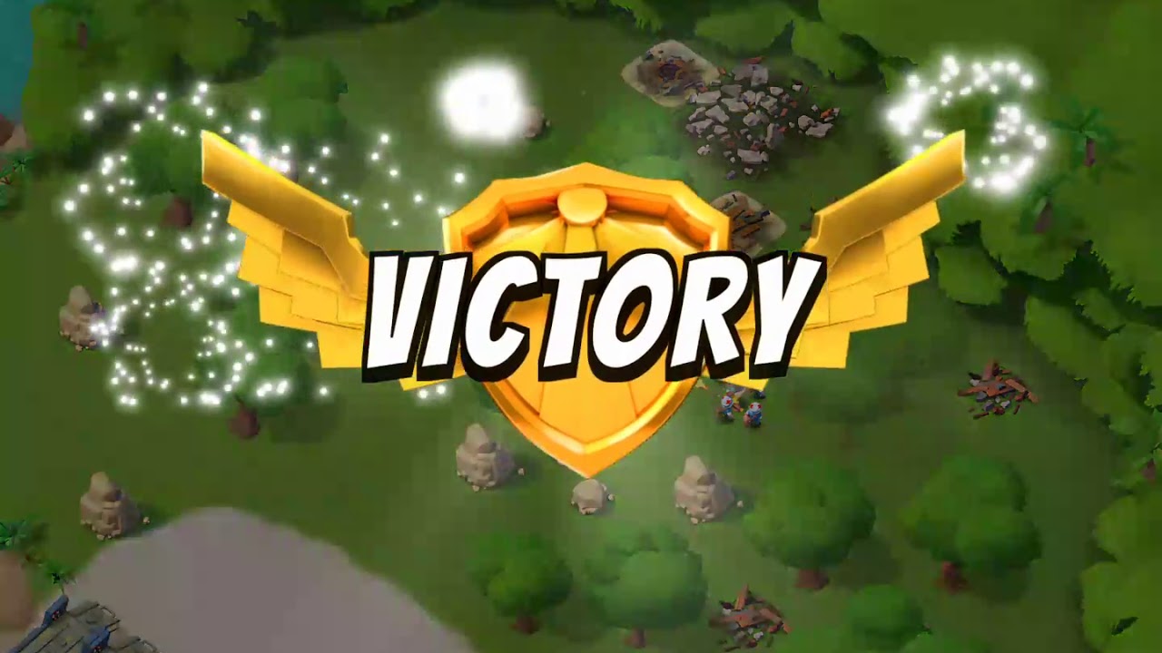 Boom Beach | all tank raiding