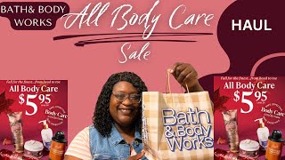 Bath & Body Works $5.95 All Body Care Sale Haul + Changes At My Store🛍️💖💖