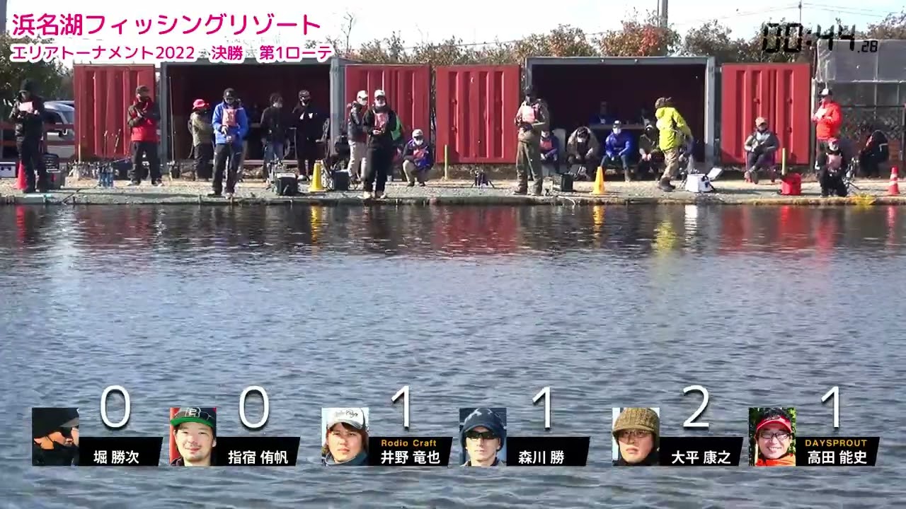 エリアトーナメント2022第1戦　浜名湖フィッシングリゾート　決勝戦