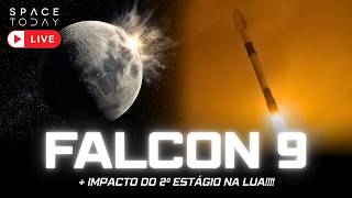 LANÇAMENTO FALCON 9  + IMPACTO NA LUA!!!! | MISSÃO BLUEBIRD 11 TO 13