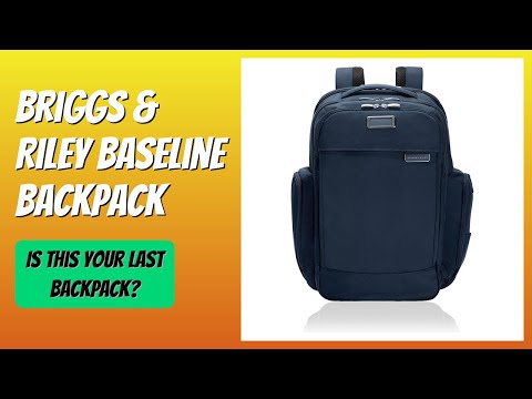 baseline traveler backpack (Navy) It offers organized packing with a spacious main compartment and a padded sleeve that protects up to a 15 laptop REVIEW (2026): Briggs & Riley